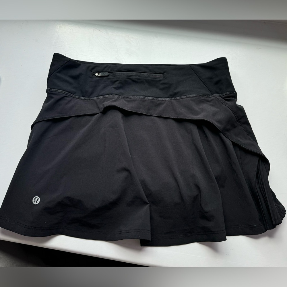 lululemon athletica Black Mini Skirt
